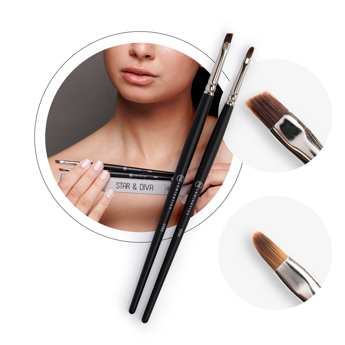 STAR & DIVA BRUSH SET